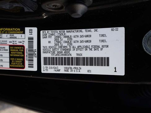 Used 2022 Toyota Tundra Limited w/ TRD Off-Road Package image 48