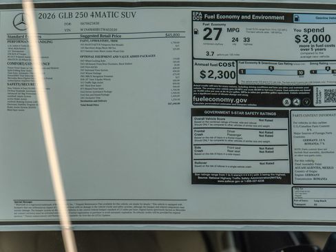 New 2026 Mercedes-Benz GLB 250 4MATIC image 36