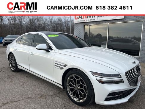 Used 2021 Genesis G80 2.5T w/ Prestige Package AWD/4WD image 1