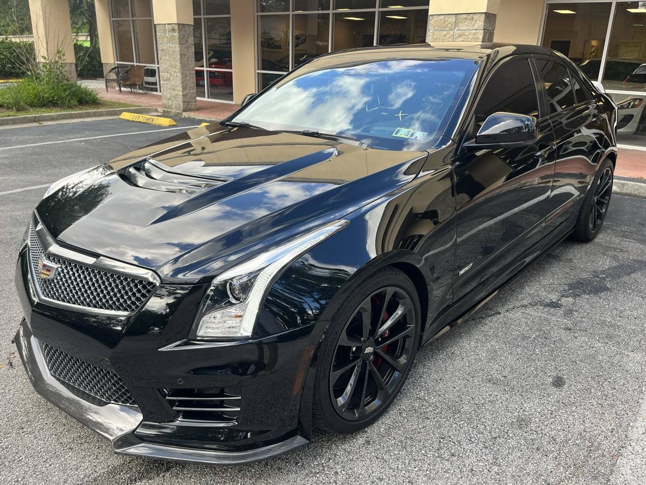Used 2017 Cadillac ATS V w/ Carbon Black Package RWD image 14