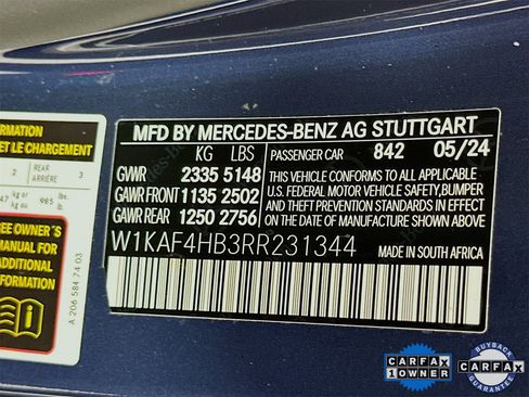 Certified 2024 Mercedes-Benz C 300 4MATIC Sedan image 34