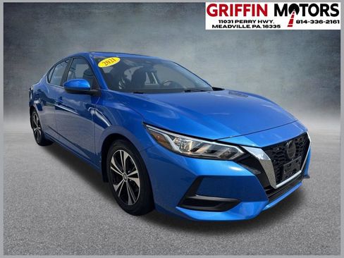 Used 2021 Nissan Sentra SV FWD image 1
