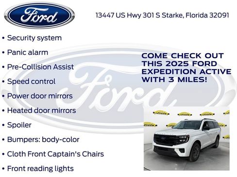New 2025 Ford Expedition Active image 30