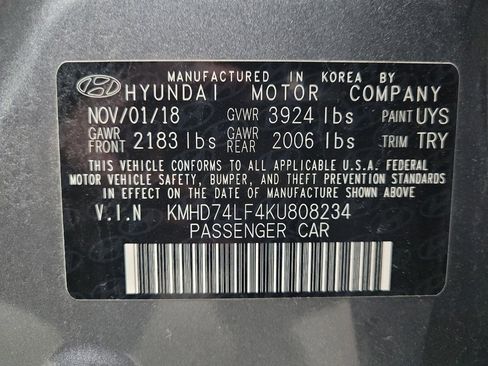 Used 2019 Hyundai Elantra SE w/ Cargo Package image 33
