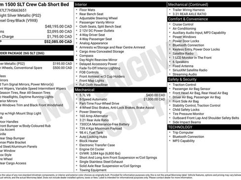 Used 2017 RAM 1500 Classic SLT AWD/4WD image 1