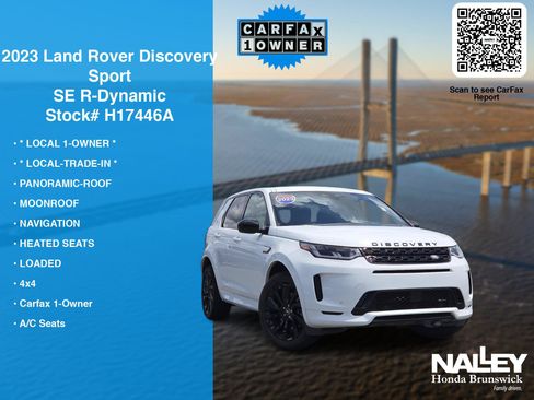 Used 2023 Land Rover Discovery Sport SE R-Dynamic AWD/4WD image 7