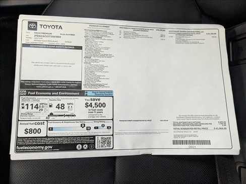 New 2026 Toyota Prius Plug-In Hybrid image 17