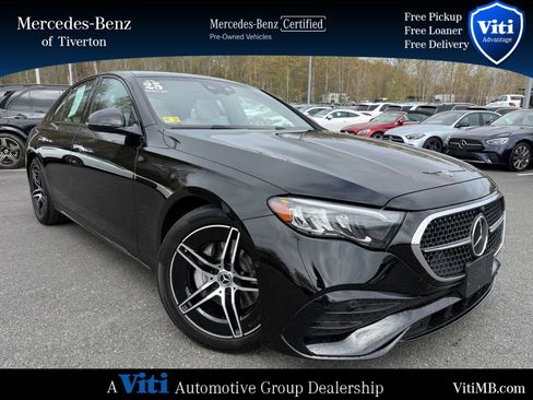 Certified 2025 Mercedes-Benz E 350 4MATIC Sedan w/ Driver Assistance Package image 1