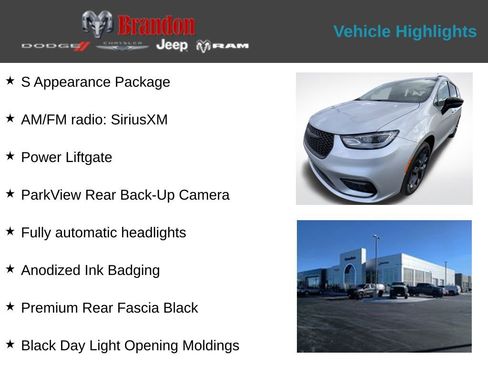 New 2026 Chrysler Pacifica Select w/ S Appearance Package image 2