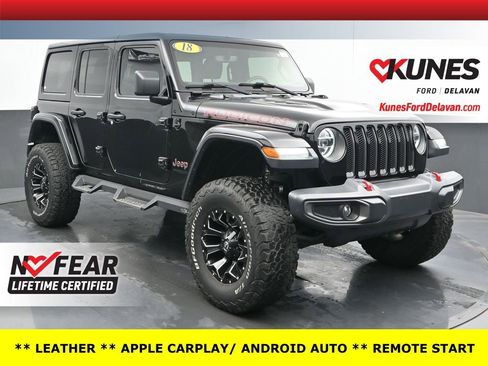 Used 2018 Jeep Wrangler Unlimited Rubicon w/ Dual Top Group AWD/4WD image 1