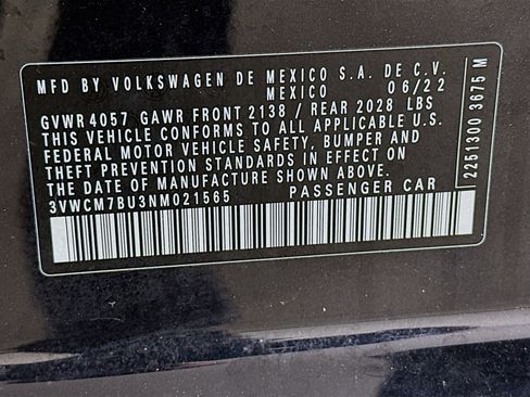 Used 2022 Volkswagen Jetta S image 12