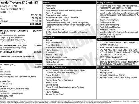 Used 2023 Chevrolet Traverse LT image 35
