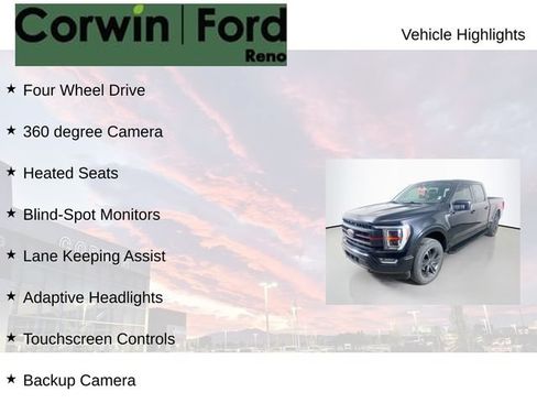 Certified 2021 Ford F150 Lariat w/ Equipment Group 502A High AWD/4WD image 7