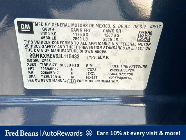 Used 2018 Chevrolet Equinox LS AWD/4WD image 36