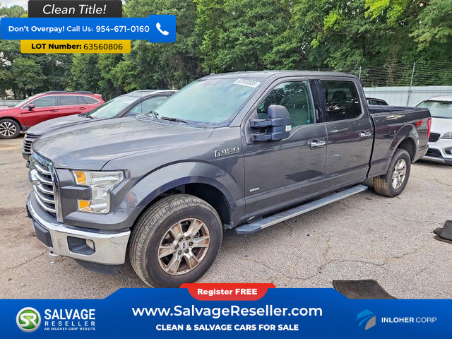 Used 2016 Ford F150 XLT w/ Equipment Group 302A Luxury AWD/4WD image 1