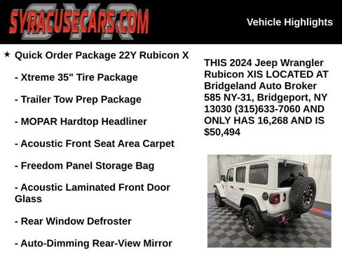 Used 2024 Jeep Wrangler Unlimited Rubicon AWD/4WD image 5