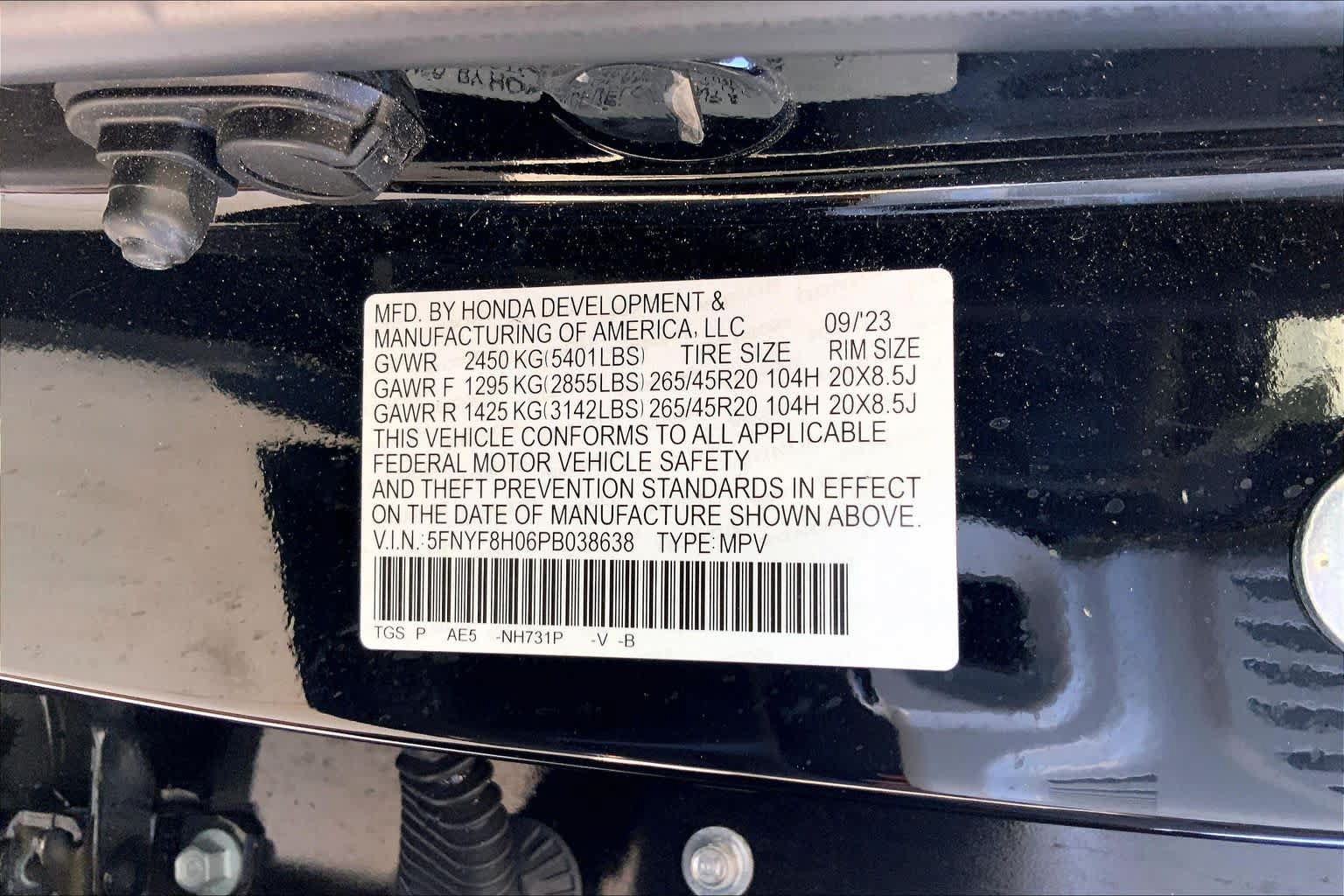 Used 2023 Honda Passport Elite image 35