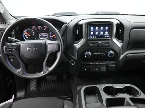 Used 2025 Chevrolet Silverado 1500 Custom Trail Boss w/ Turbomax Blackout Package AWD/4WD image 11