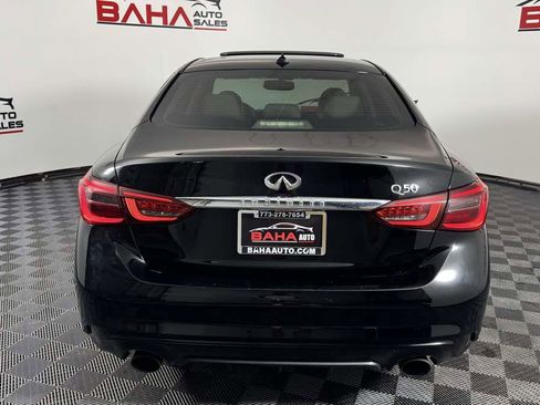 Used 2019 INFINITI Q50 Luxe w/ Essential Package (3.0T Luxe) RWD image 6