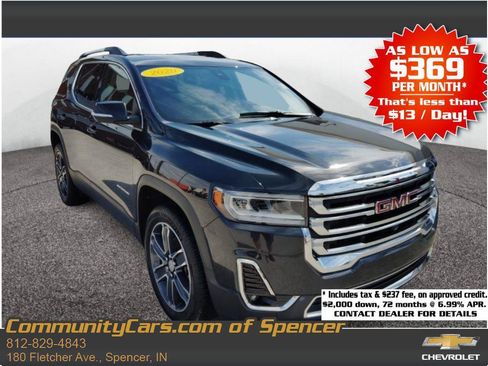 Used 2020 GMC Acadia SLT w/ Premium Package AWD/4WD image 1