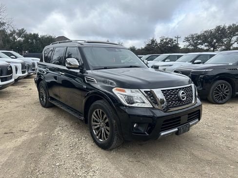 Used 2019 Nissan Armada Platinum w/ Captain's Chairs Package image 1
