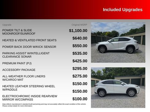 Used 2021 Lexus NX 300 AWD w/ Accessory Package image 4