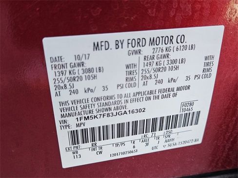 Used 2018 Ford Explorer Limited image 9