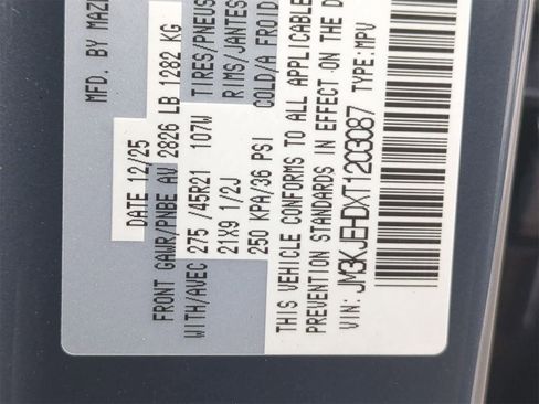 New 2026 MAZDA CX-70 3.3 Turbo w/ Premium Plus Pkg image 36