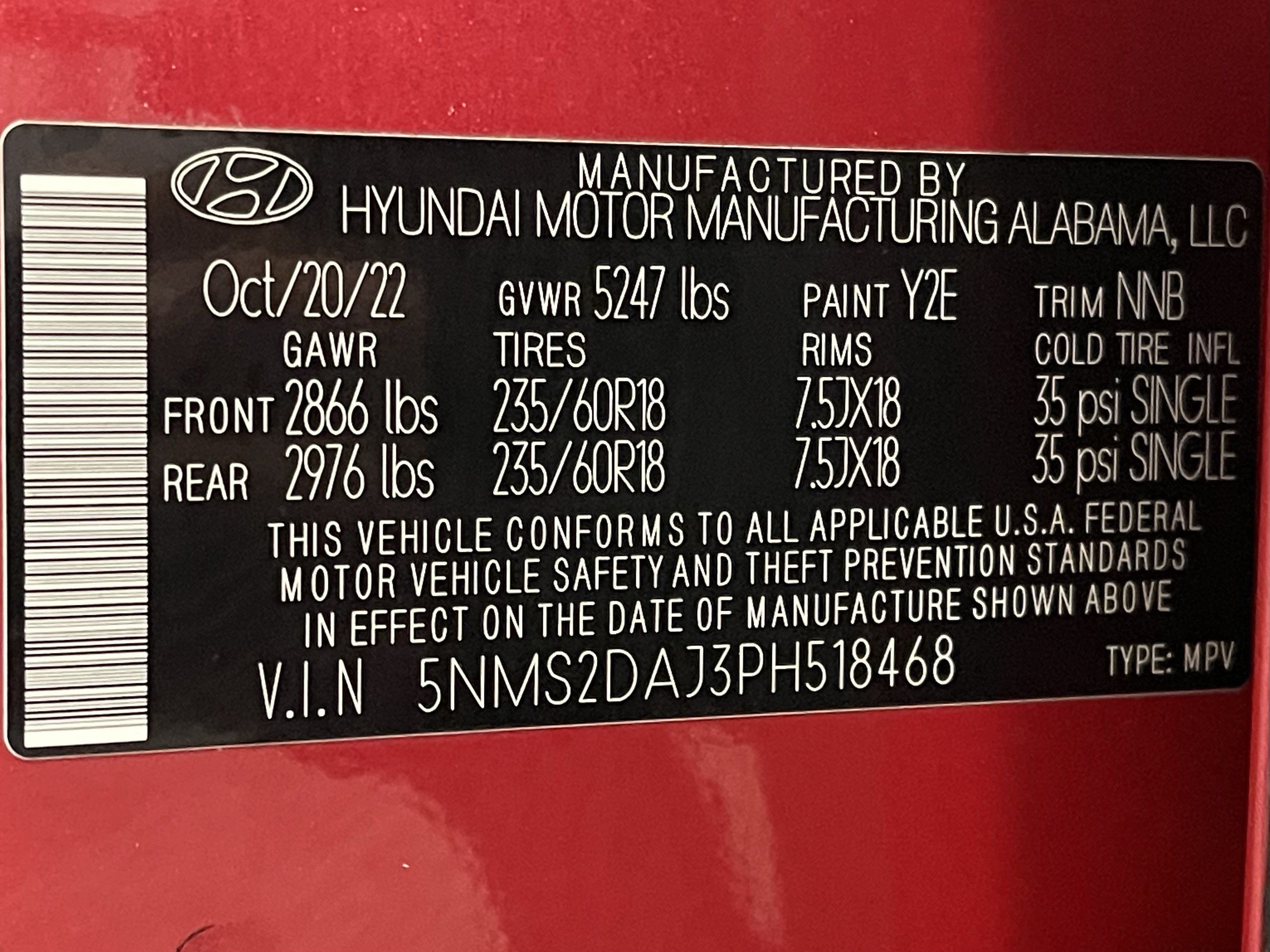 Used 2023 Hyundai Santa Fe SEL AWD/4WD image 25