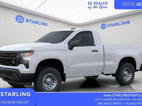 New 2026 Chevrolet Silverado 1500 W/T w/ WT Value Package RWD image 1