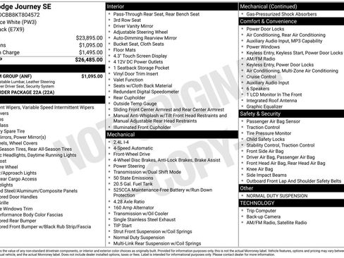 Used 2019 Dodge Journey SE w/ Premium Group image 5