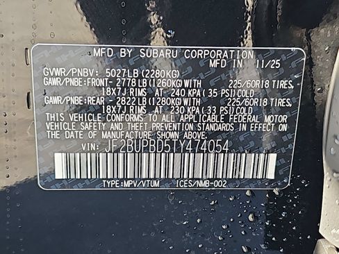 Used 2026 Subaru Outback Premium AWD/4WD image 16