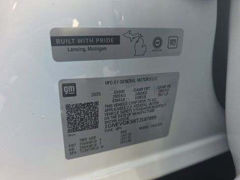 New 2026 Chevrolet Traverse LT w/ LPO, Floor Liner Package image 31