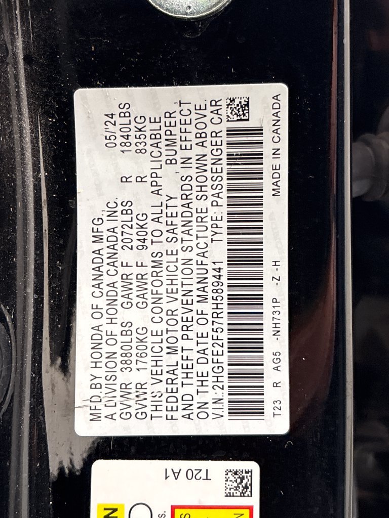 Used 2024 Honda Civic Sport image 36