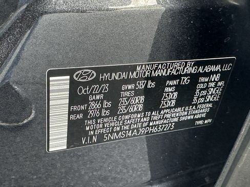 Used 2023 Hyundai Santa Fe SE FWD image 30