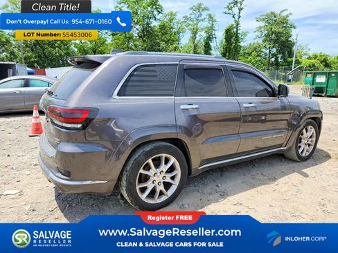 Used 2015 Jeep Grand Cherokee Summit AWD/4WD image 4
