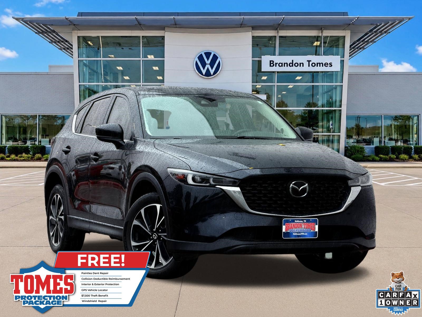 Used 2022 MAZDA CX-5 AWD 2.5 S w/ Premium Package image 1