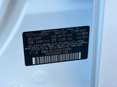 New 2026 Hyundai Sonata Blue image 32