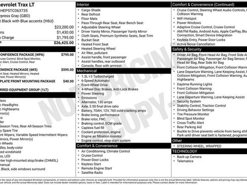 New 2026 Chevrolet Trax LT w/ Driver Confidence Package image 23