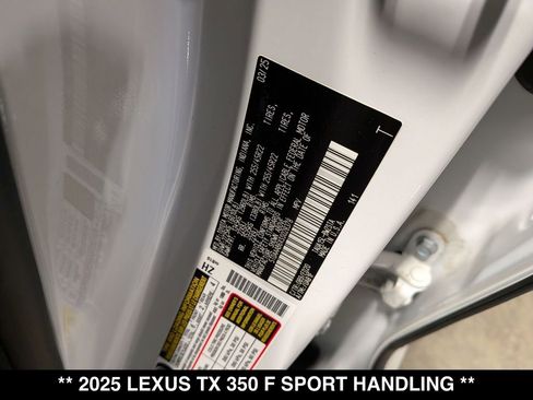 Used 2025 Lexus TX 350 AWD w/ Technology Package image 31