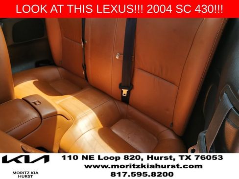 Used 2004 Lexus SC 430 Convertible RWD image 29