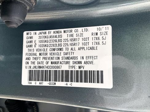 Used 2012 Honda CR-V EX-L image 34
