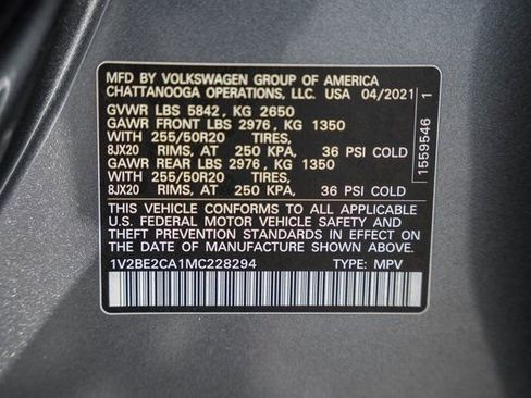 Used 2021 Volkswagen Atlas Cross Sport SEL image 43