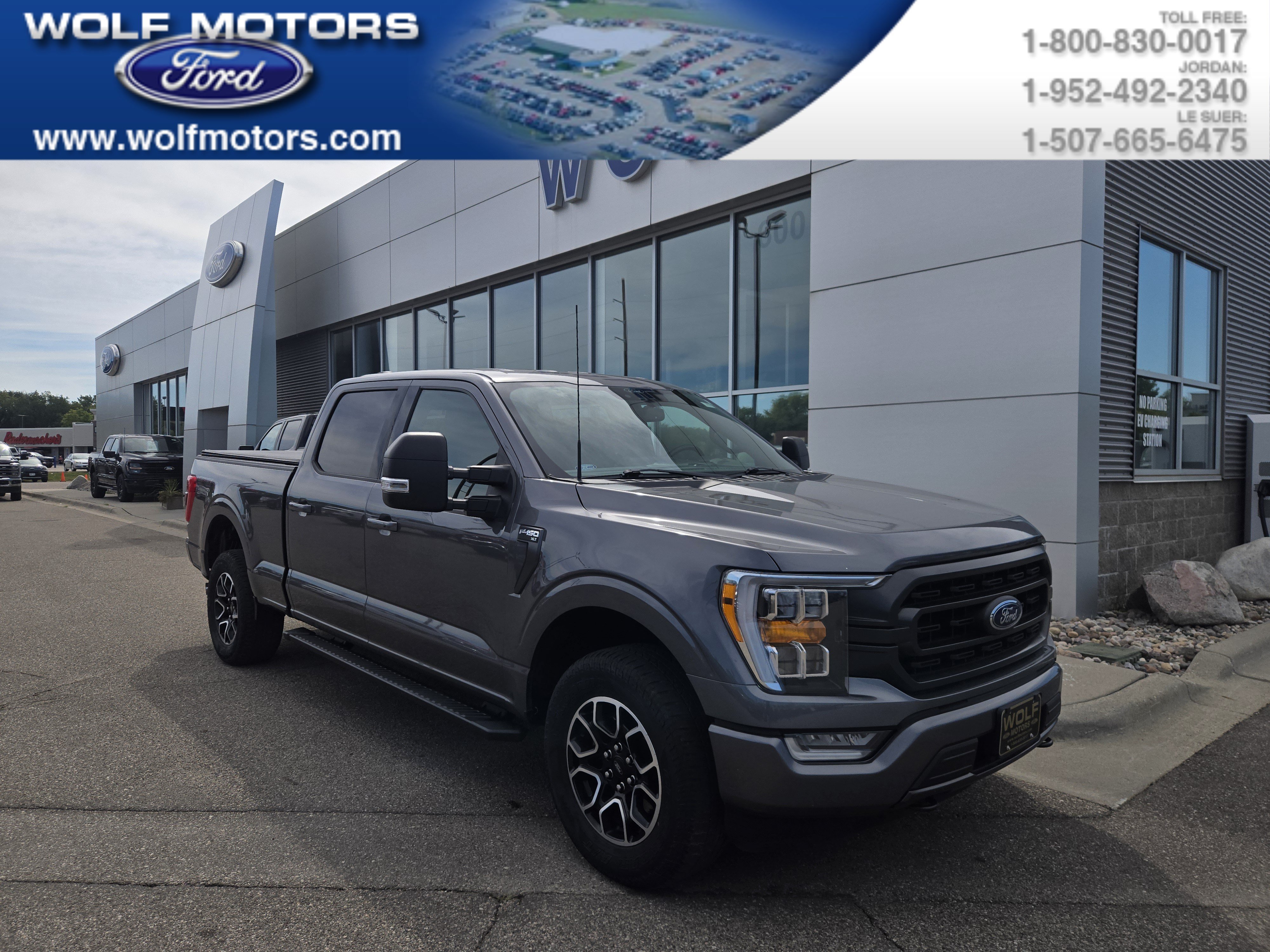 Certified 2021 Ford F150 XLT w/ Equipment Group 302A High AWD/4WD image 1