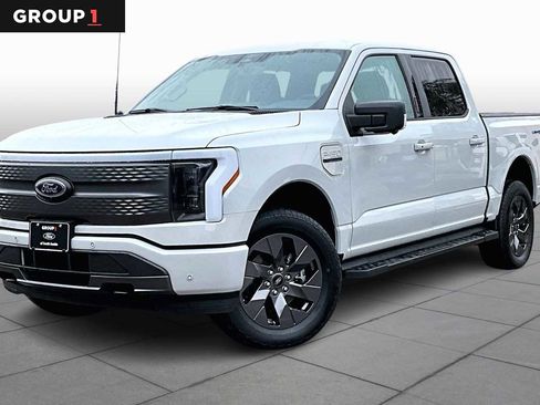 Certified 2023 Ford F150 Lightning XLT w/ Equipment Group 312A High image 1