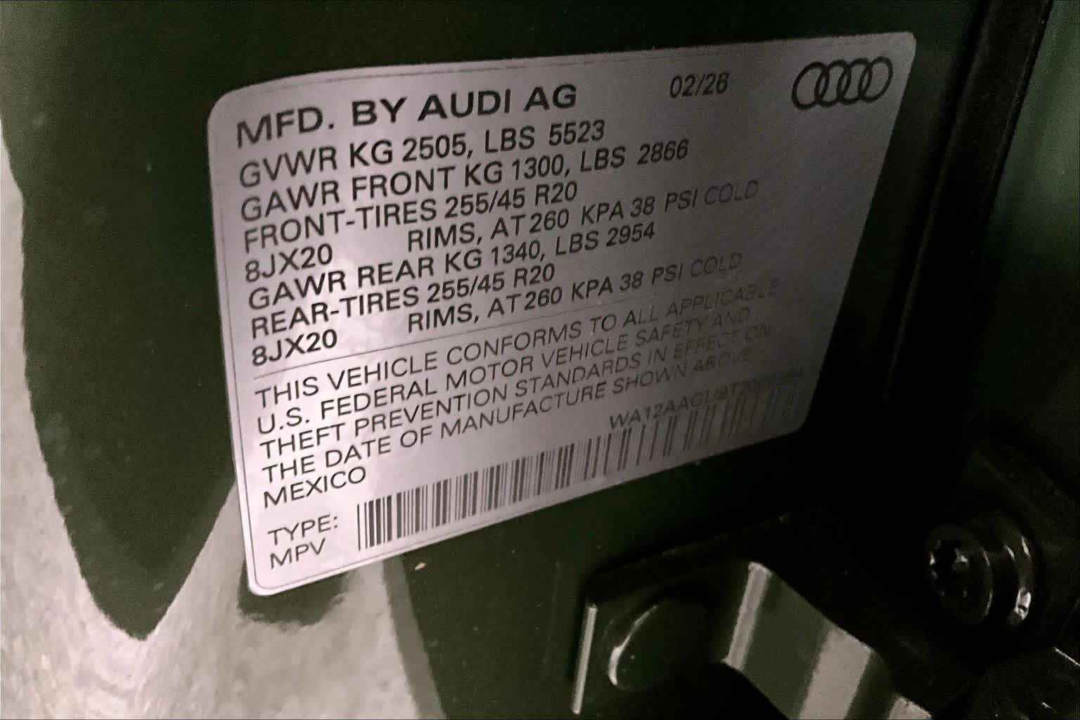 Used 2026 Audi Q5 Premium w/ Premium Plus AWD/4WD image 17