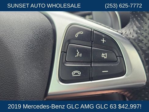 Used 2019 Mercedes-Benz GLC 63 AMG 4MATIC Coupe w/ Parking Assist Package image 40