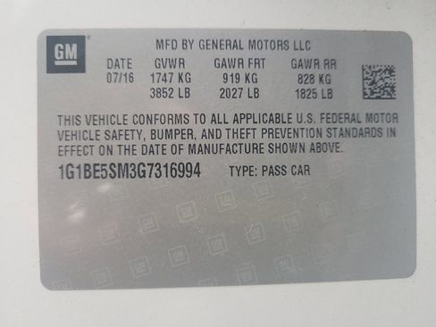 Used 2016 Chevrolet Cruze LT w/ Convenience Package image 32