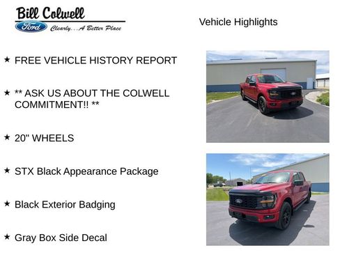 Used 2024 Ford F150 STX w/ STX Black Appearance Package AWD/4WD image 11