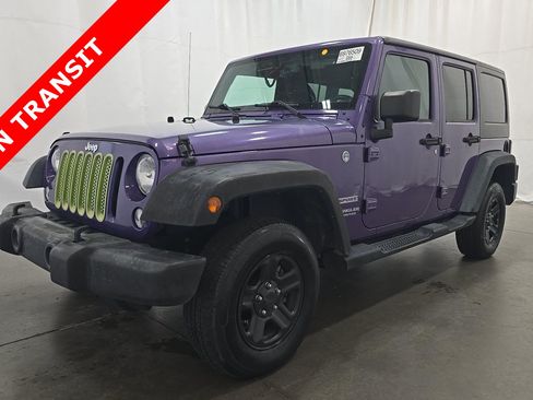 Used 2017 Jeep Wrangler Unlimited Sport w/ Quick Order Package 24S AWD/4WD image 1